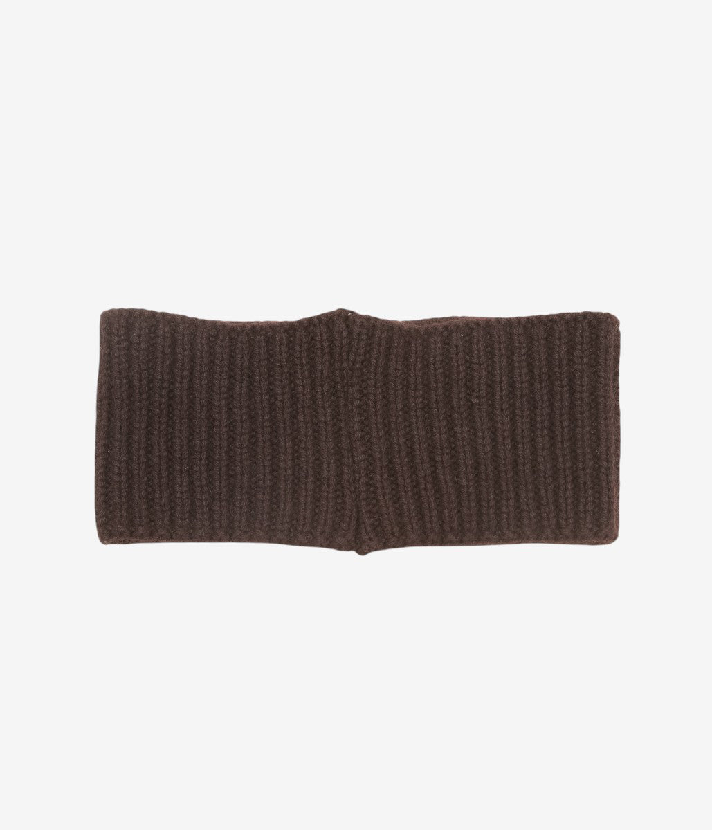 CORGI ''CASHMERE HAIRBAND'' (DARK BROWN)