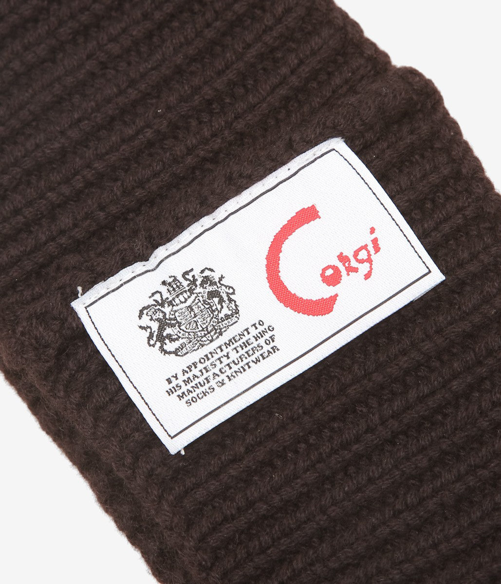 CORGI ''CASHMERE HAIRBAND'' (DARK BROWN)