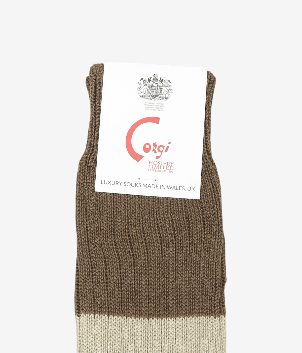 CORGI 'GEELONG COLOR BLOC SOCKS' (BRONZE)