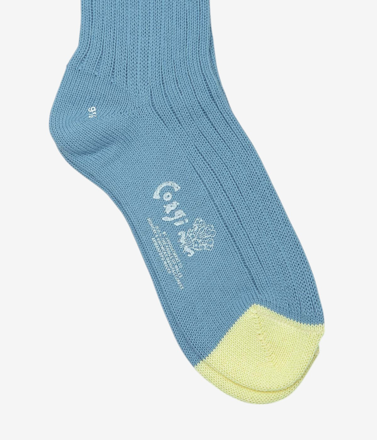 CORGI "GEELONG COLOR BLOC SOCKS" (DK CHOCOLATE)