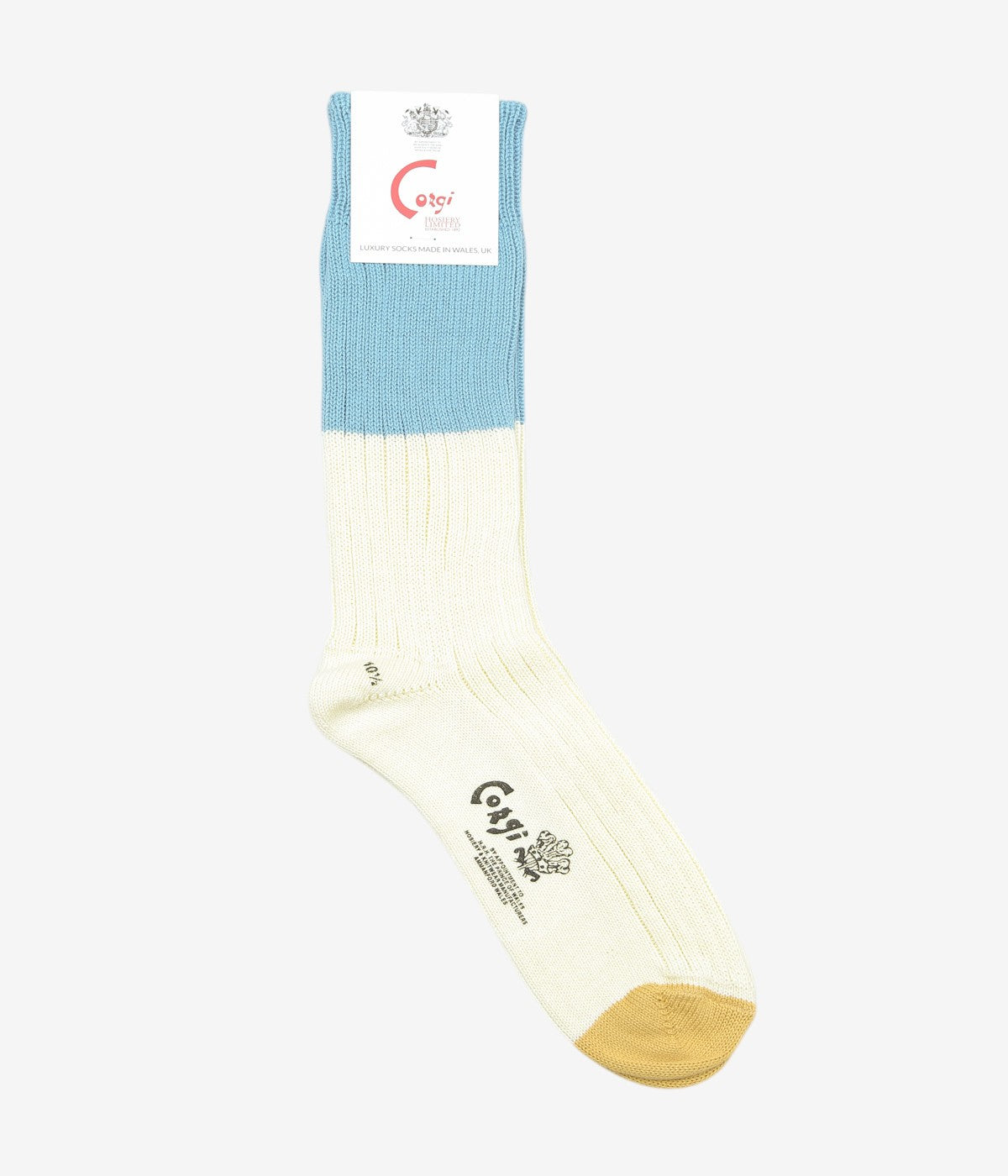 CORGI ''GEELONG COLOR BLOC SOCKS'' (STRATOS BLUE)