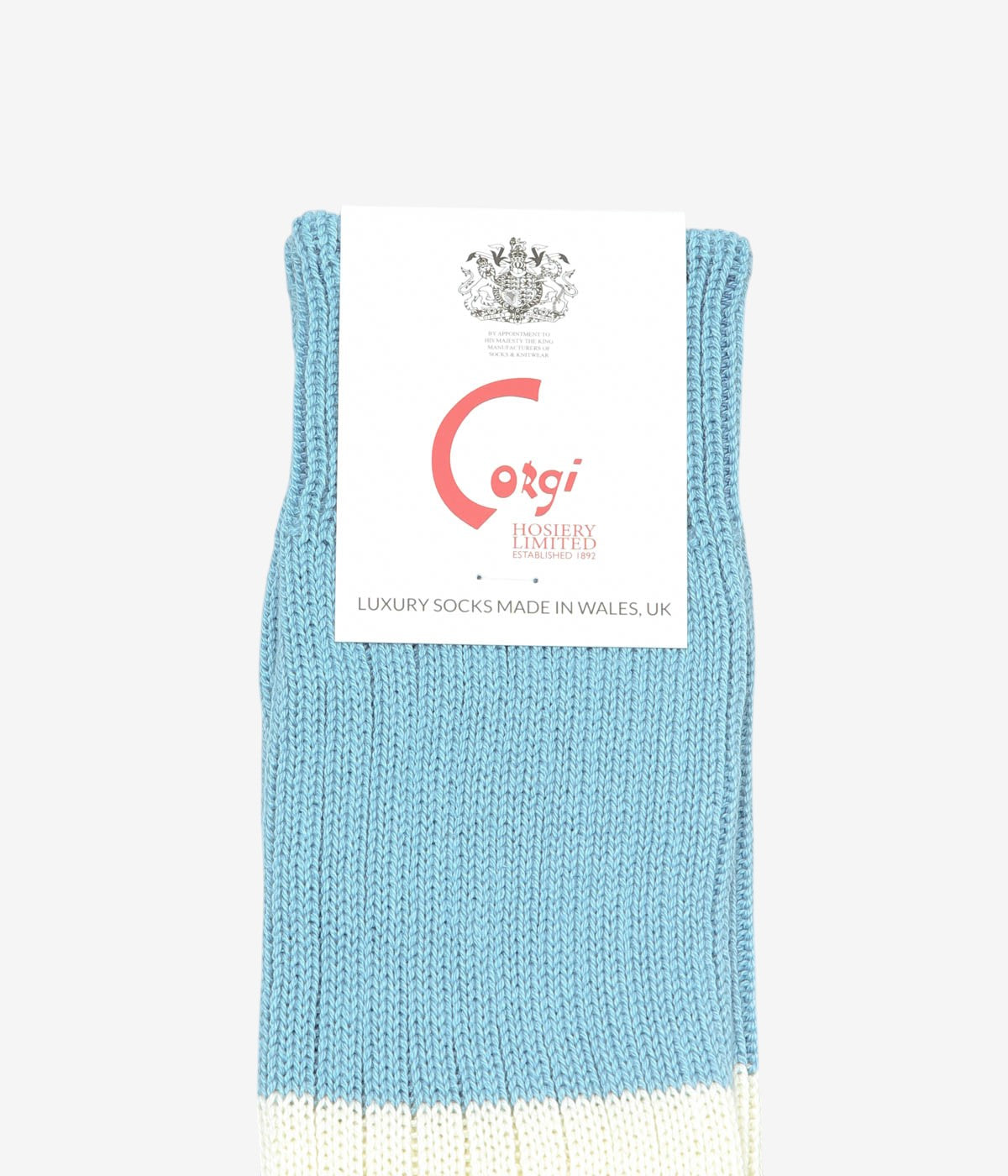 CORGI ''GEELONG COLOR BLOC SOCKS'' (STRATOS BLUE)