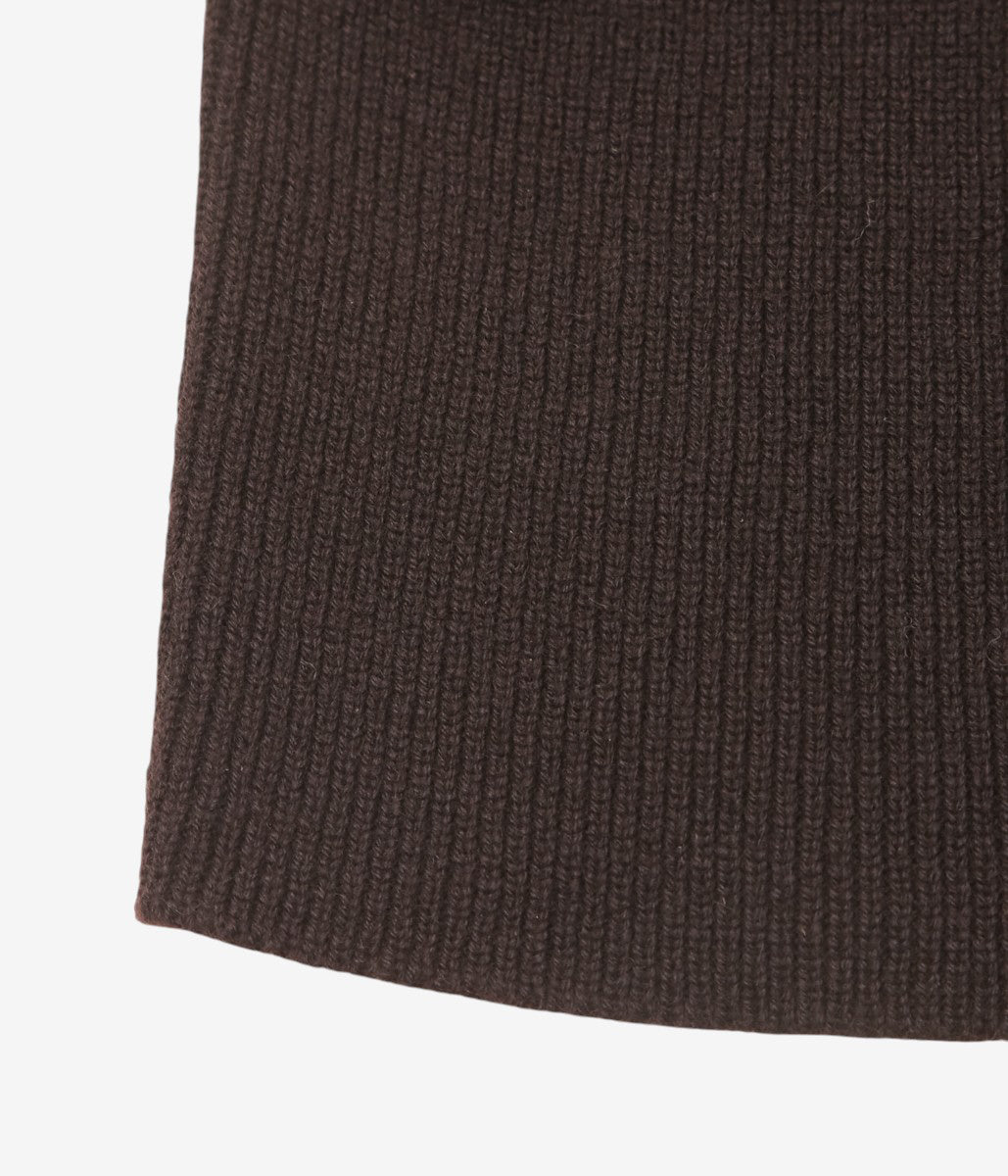 CORGI ''RIB HAT'' (DARK BROWN)