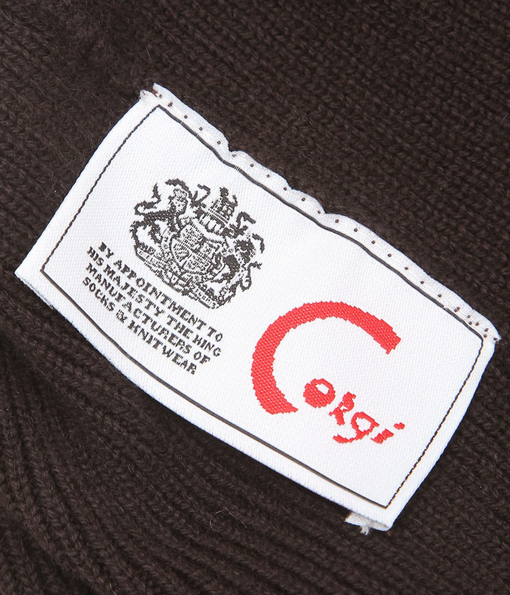 CORGI ''RIB HAT'' (DARK BROWN)