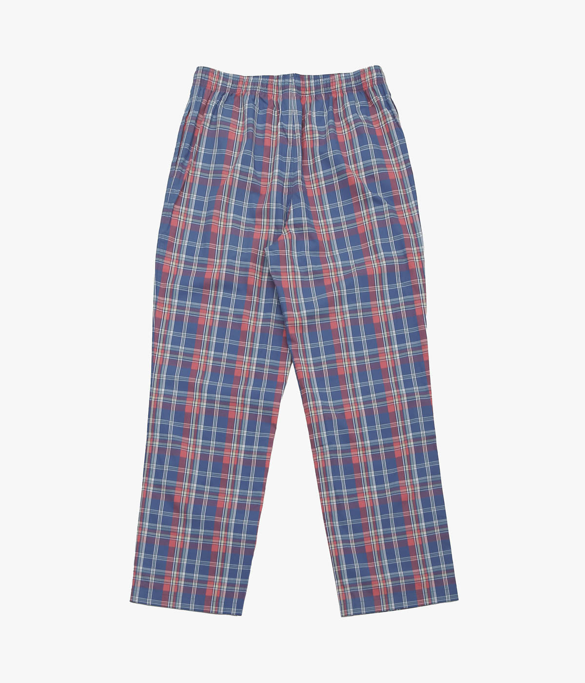 BROOKS BROTHERS ''COTTON BROADCLOTH MADRAS LOUNGE PANTS'' (NAVYMULTI)