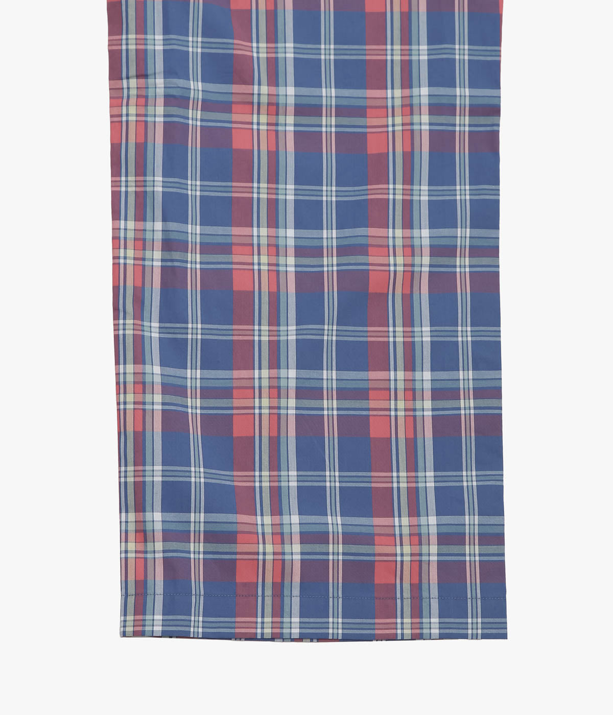 BROOKS BROTHERS ''COTTON BROADCLOTH MADRAS LOUNGE PANTS'' (NAVYMULTI)