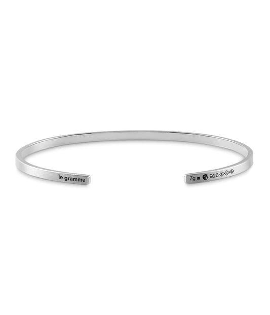 LE GRAMME "7G RIBBON BRACELET BRUSHED" (NEW)