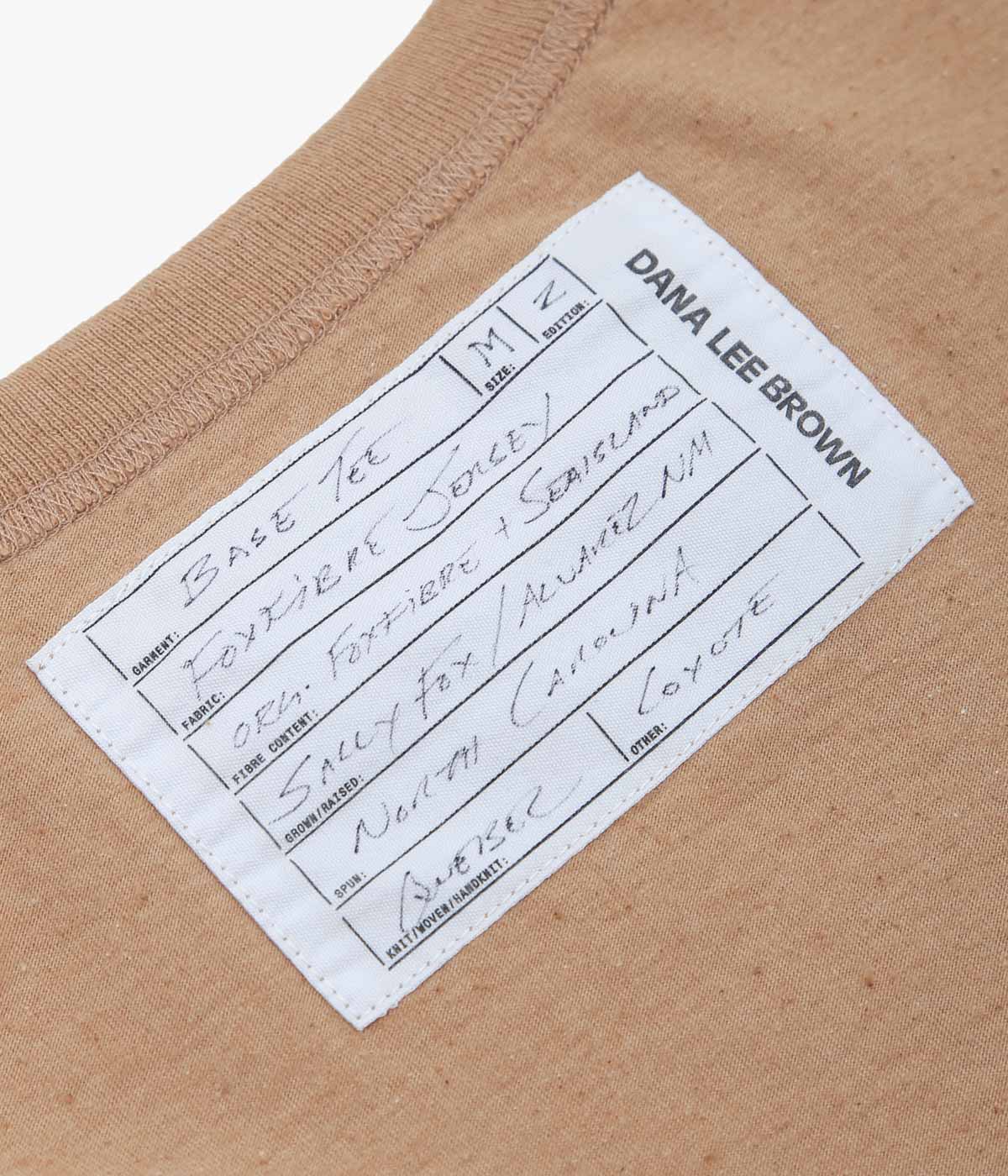 DANA LEE BROWN ''BASE TEE'' (FOXFIBLE)