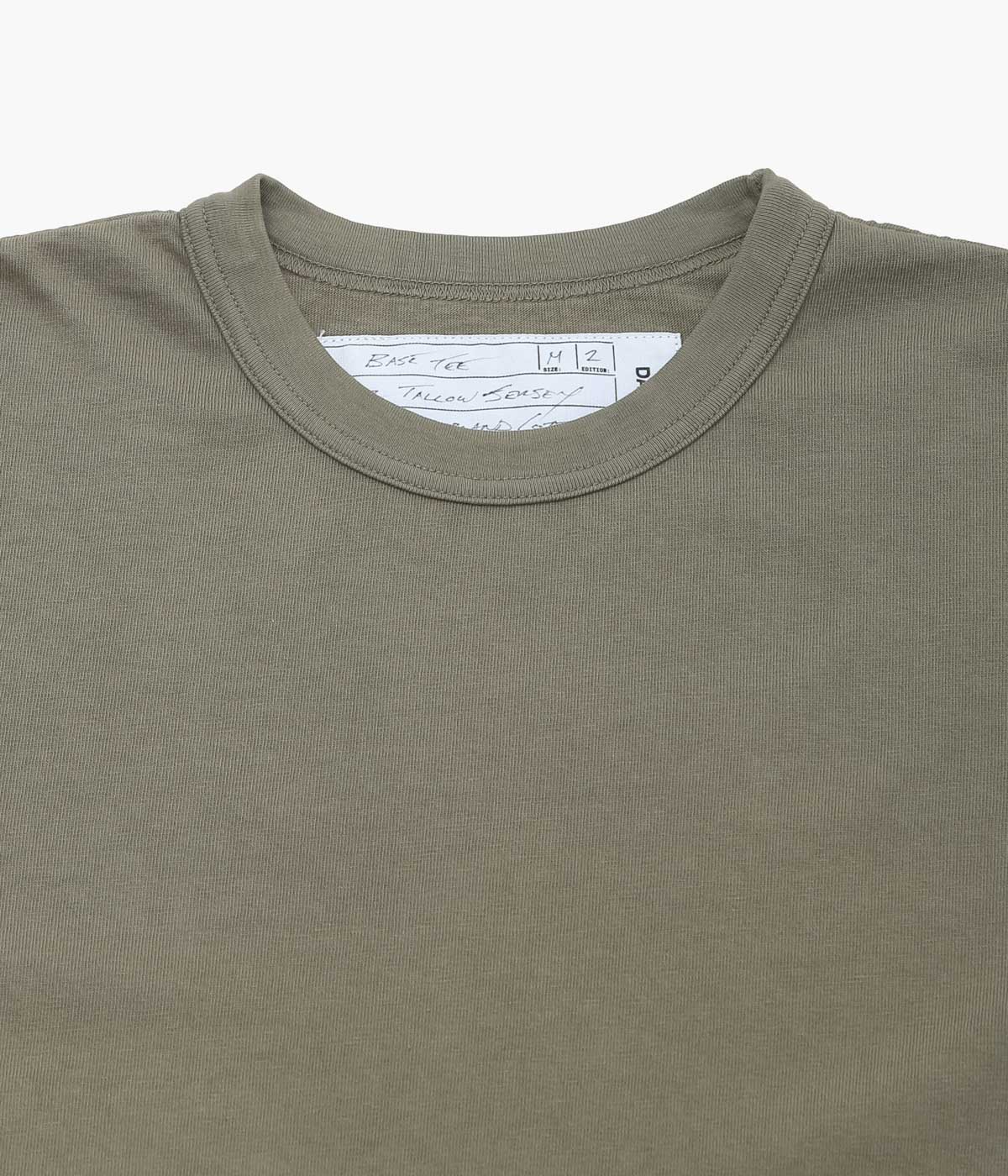 DANA LEE BROWN ''BASE TEE'' (GOTS OLIVE)