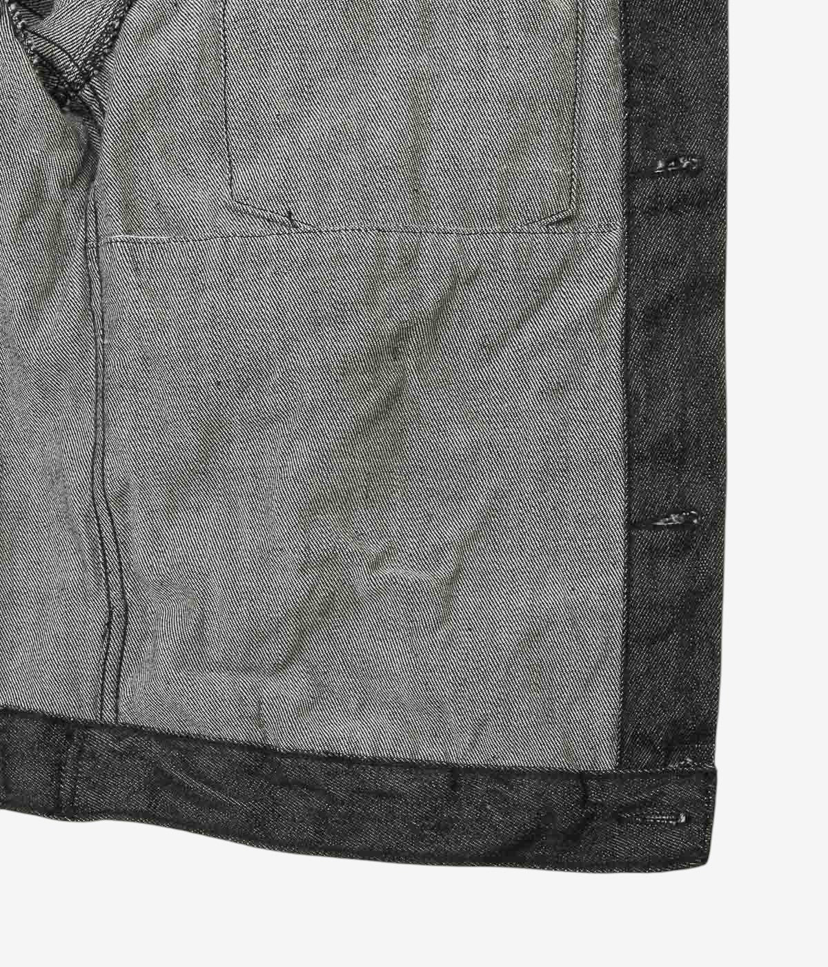 DANA LEE BROWN "CRAWL JACKET" (BLACK YARN DYE)