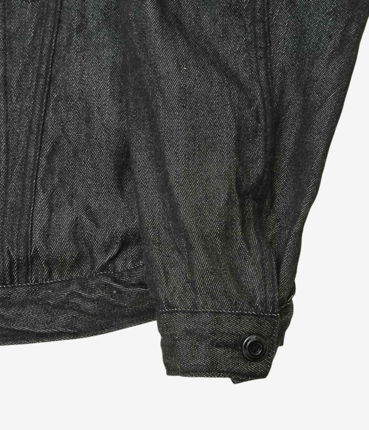DANA LEE BROWN "CRAWL JACKET" (BLACK YARN DYE)