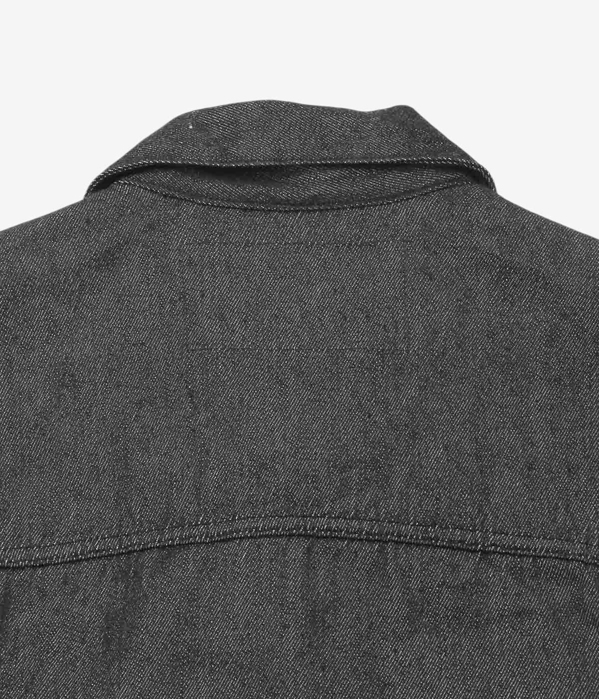 DANA LEE BROWN "CRAWL JACKET" (BLACK YARN DYE)