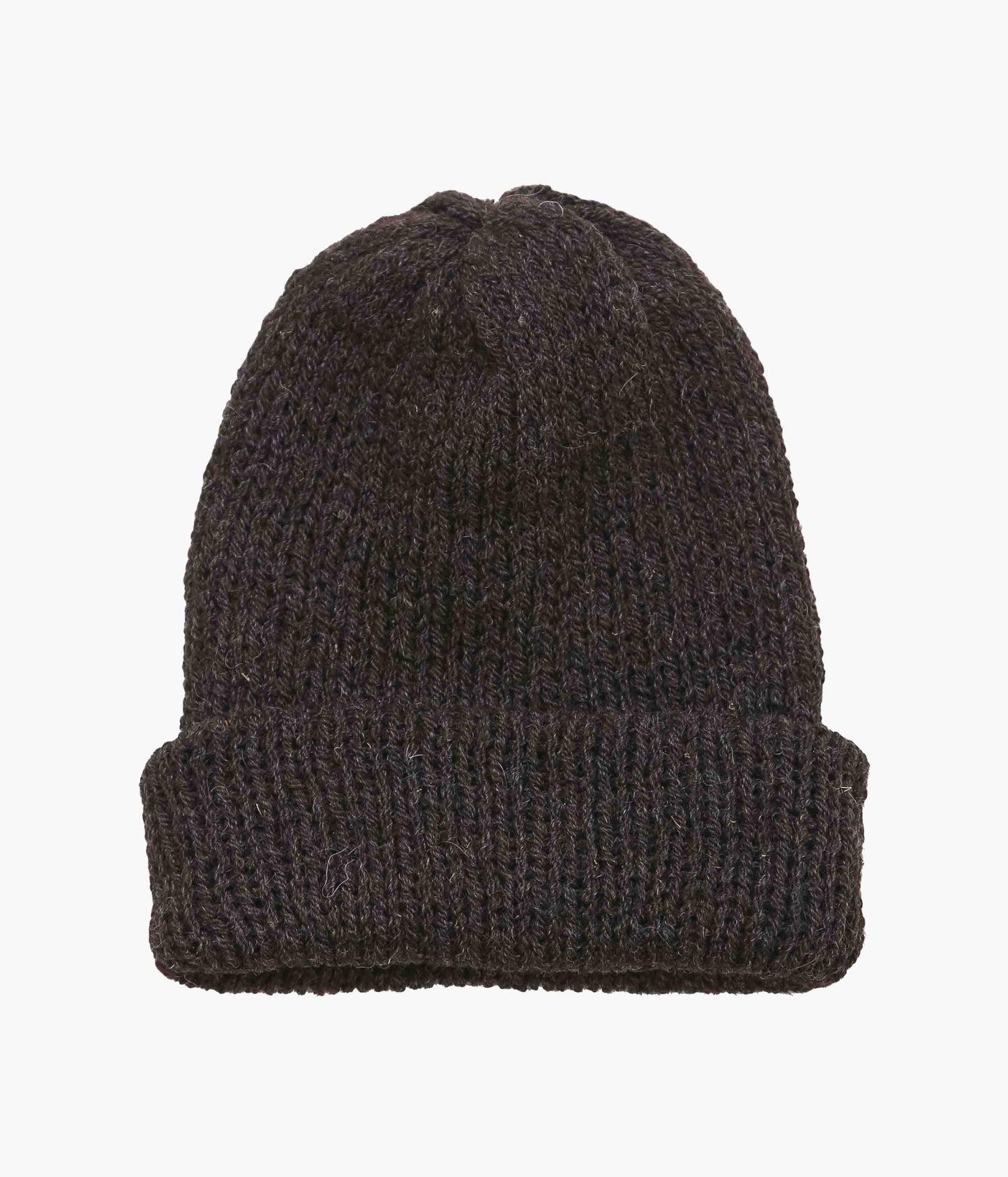 DANA LEE BROWN ''DOUBLE LAYER TOQUE'' (SHEEP'S BLACK)