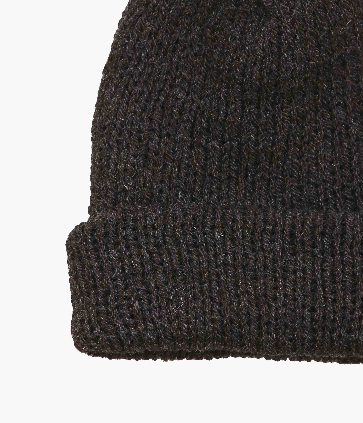 DANA LEE BROWN ''DOUBLE LAYER TOQUE'' (SHEEP'S BLACK)