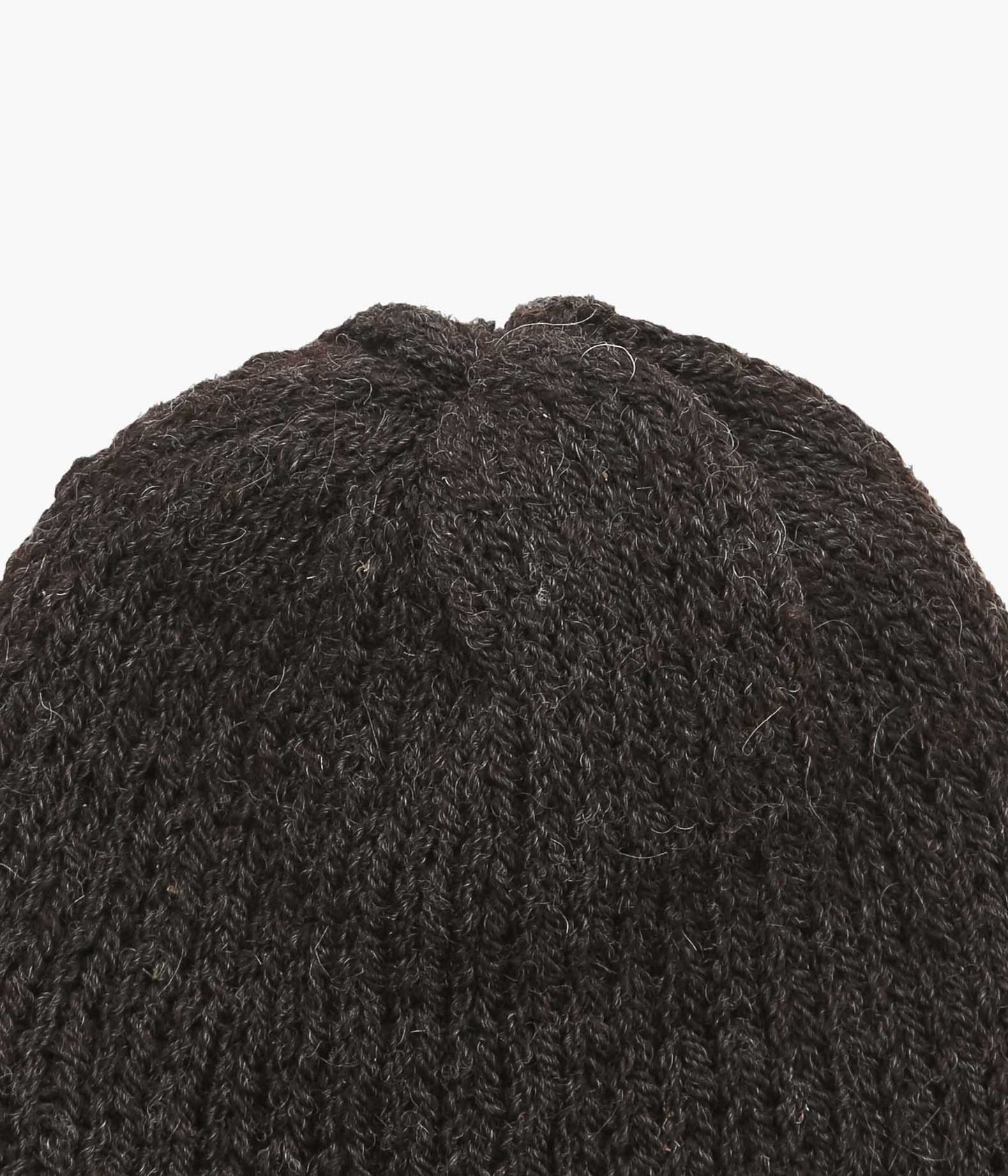 DANA LEE BROWN ''DOUBLE LAYER TOQUE'' (SHEEP'S BLACK)