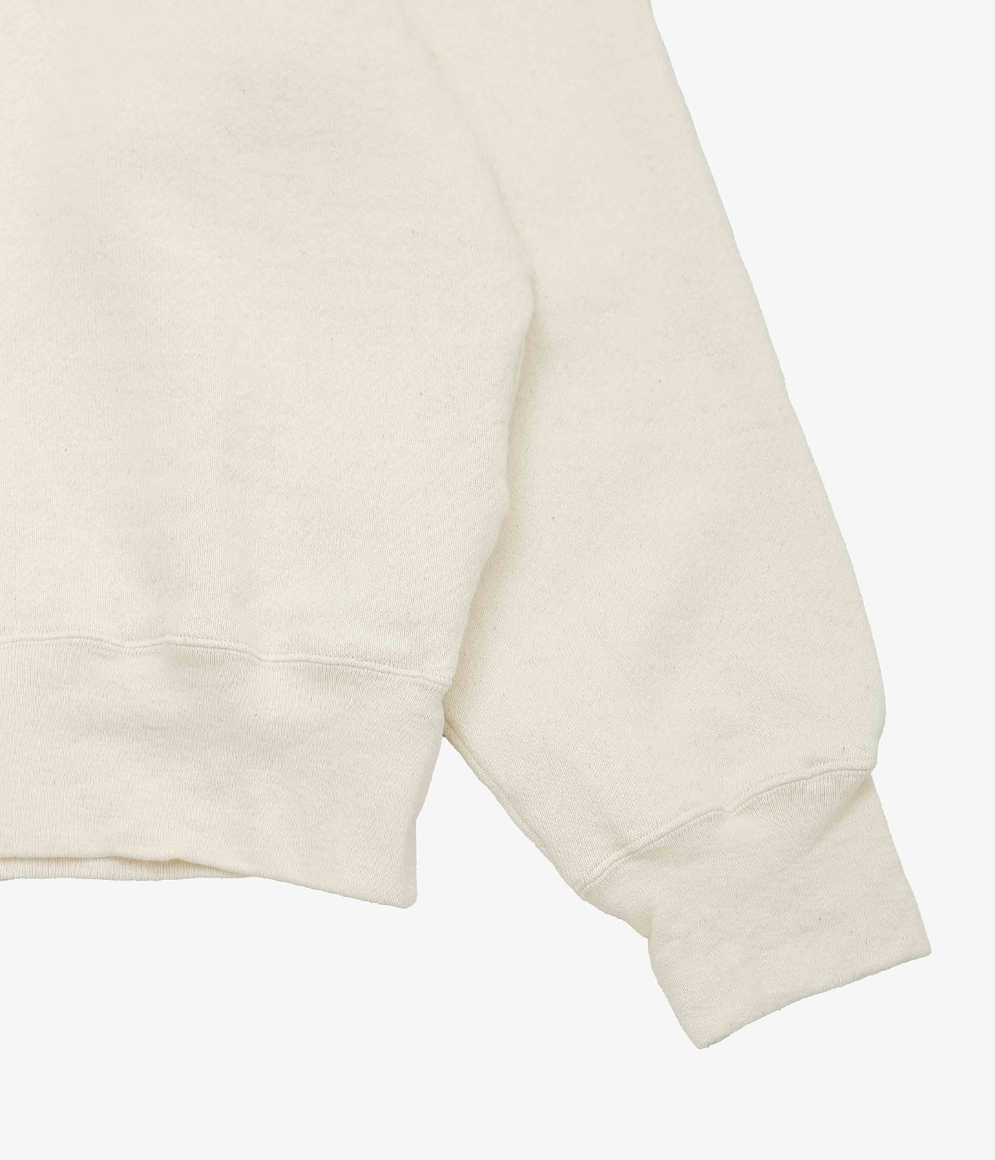 DANA LEE BROWN ''HAIF MOCK SWEATSHIRT'' (UNDYED)