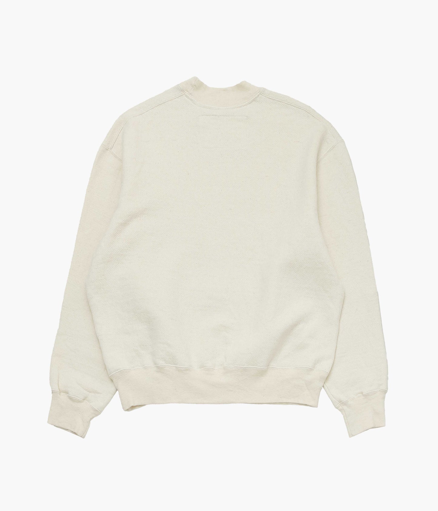 DANA LEE BROWN ''HAIF MOCK SWEATSHIRT'' (UNDYED)