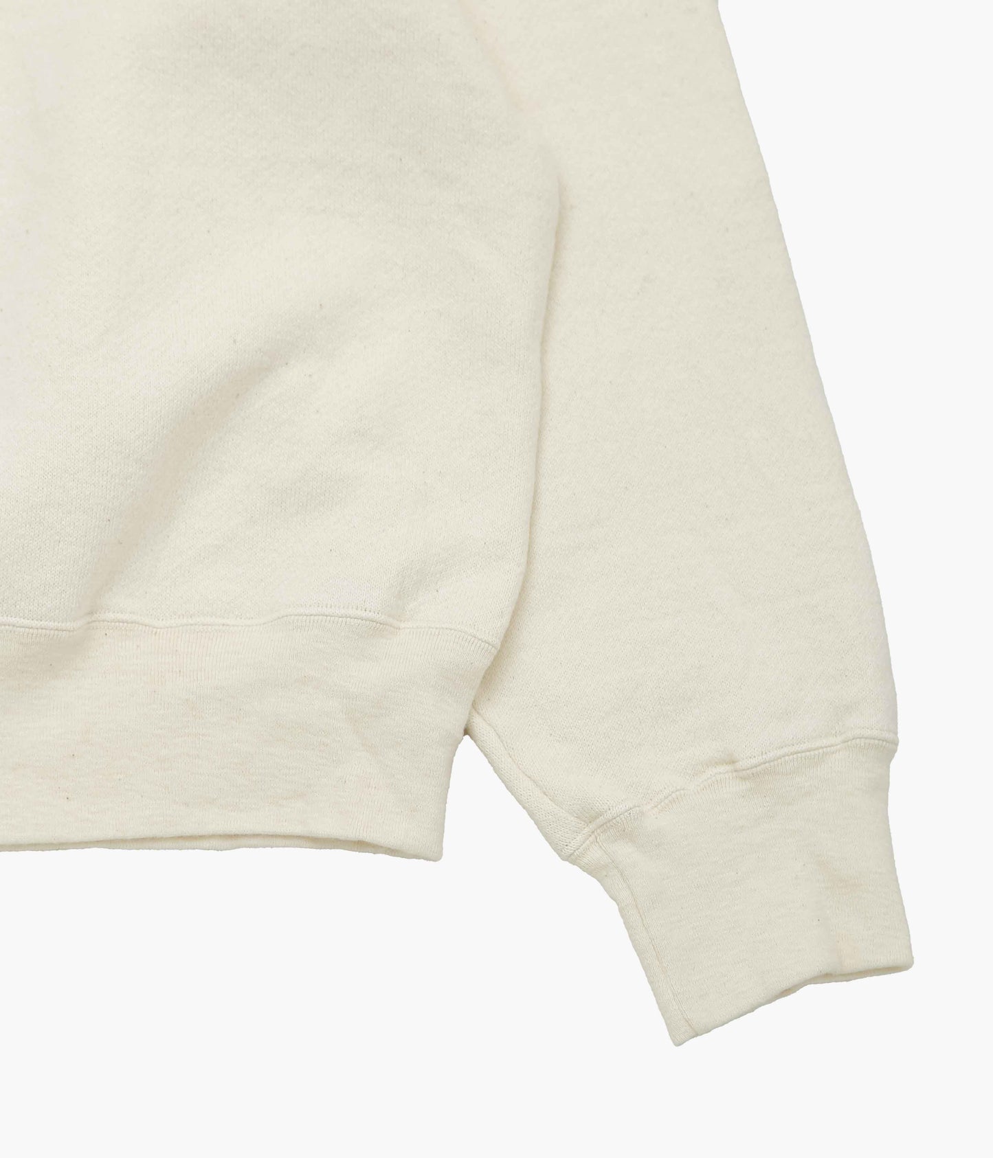DANA LEE BROWN ''HAIF MOCK SWEATSHIRT'' (UNDYED)