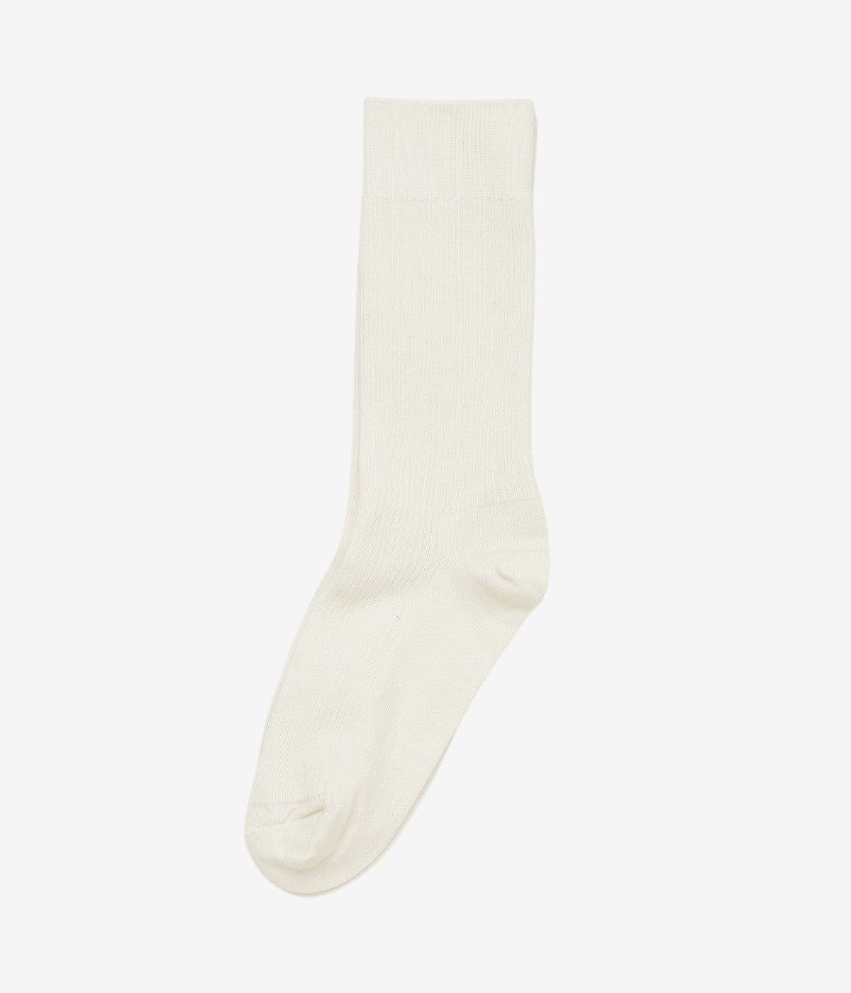 DANA LEE BROWN "RAMBOUILLET WOOL DRESS SOCKS" (NATURAL)