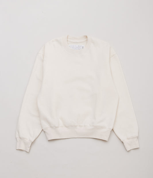 DANA LEE BROWN ''RING NECK SWEATSIRT'' (NATURAL)