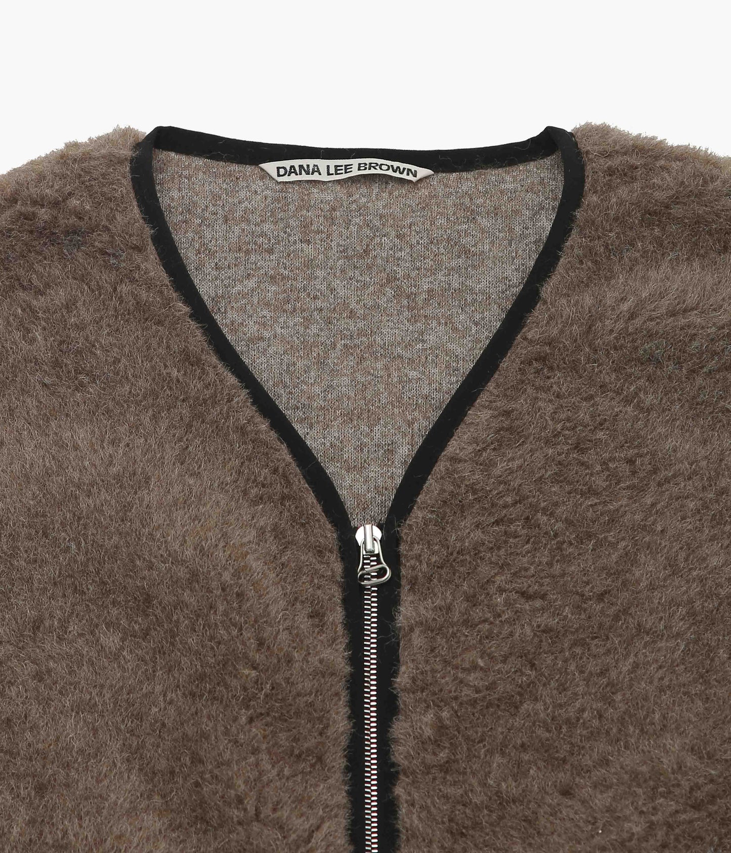 DANA LEE BROWN ''ZIPLINE VEST'' (BROWN)