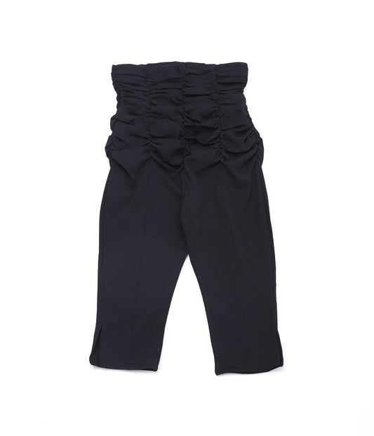 DAWN ''NO.15 SHORT LOOSE LEGGINGS'' (BLACK)