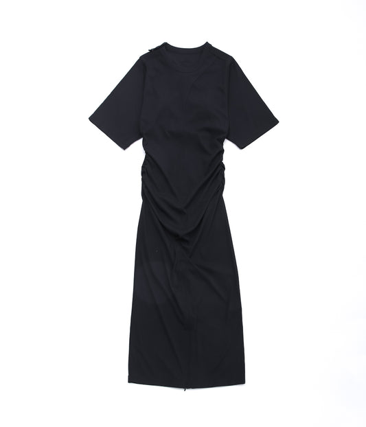 DAWN ''NO.24 CUP IN SHORT SLEEVE DRESS'' (BLACK)