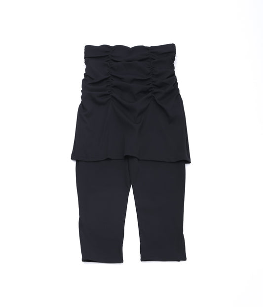 【予約販売】DAWN ''NO.27 SKIRT SHORT LEGGINGS'' (BLACK)