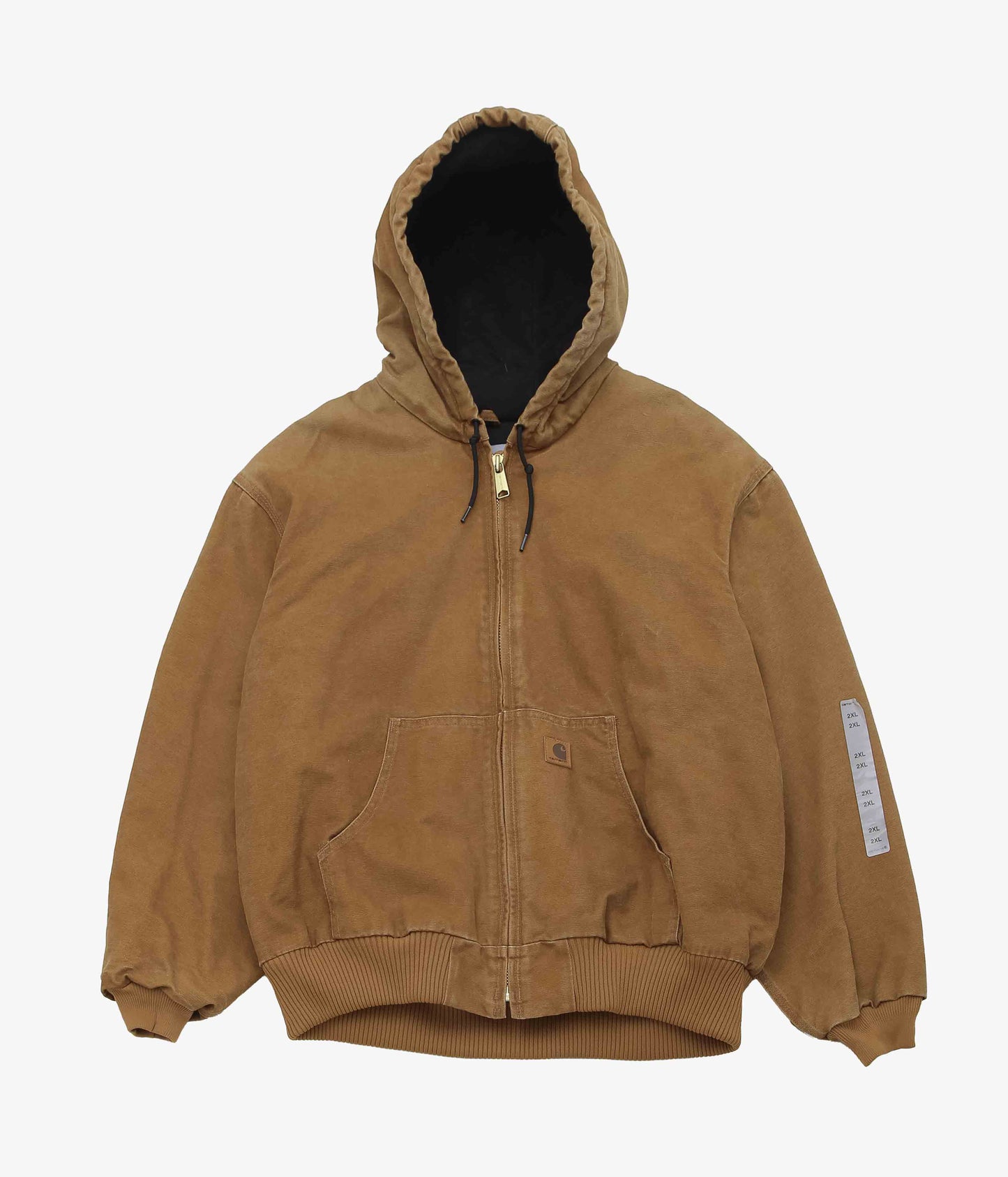 DEAD STOCK ''CARHARTT  ACTIVE JACKET'' (BROWN/BLACK)