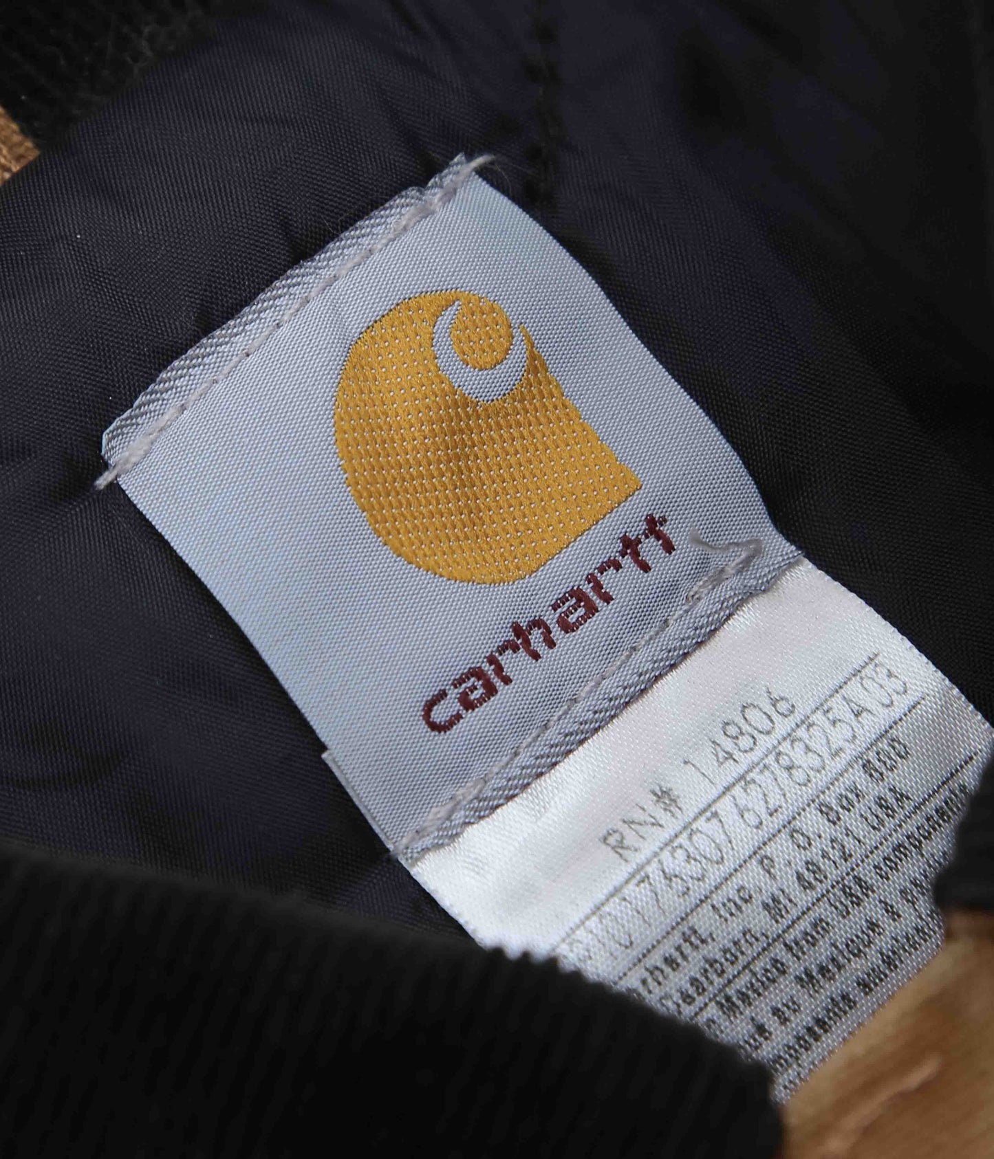 DEAD STOCK ''CARHARTT DETROIT JACKET'' (BROWN/BLACK)