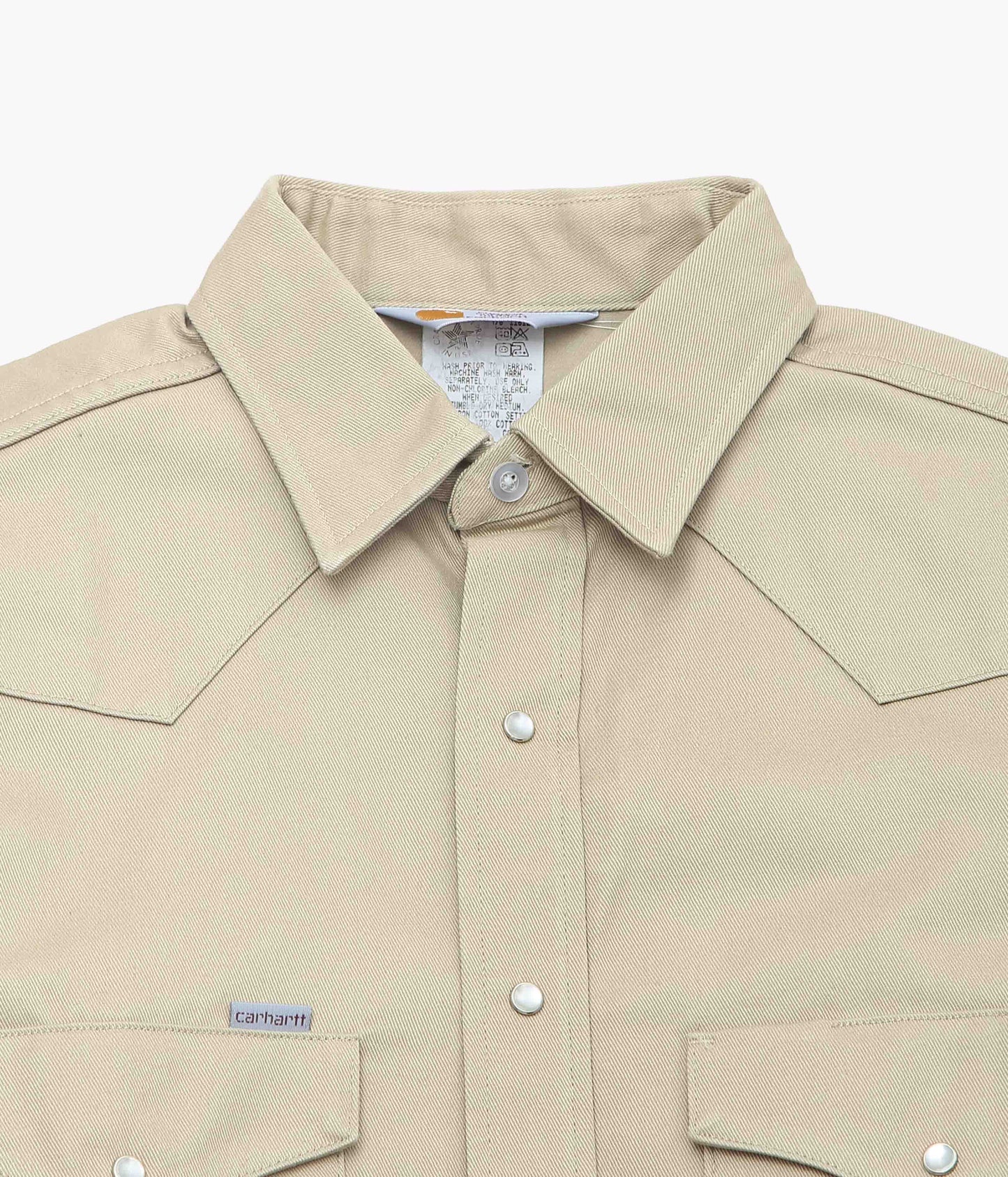 DEAD STOCK ''CARHARTT WESTERN SHIRT'' (BEIGE)