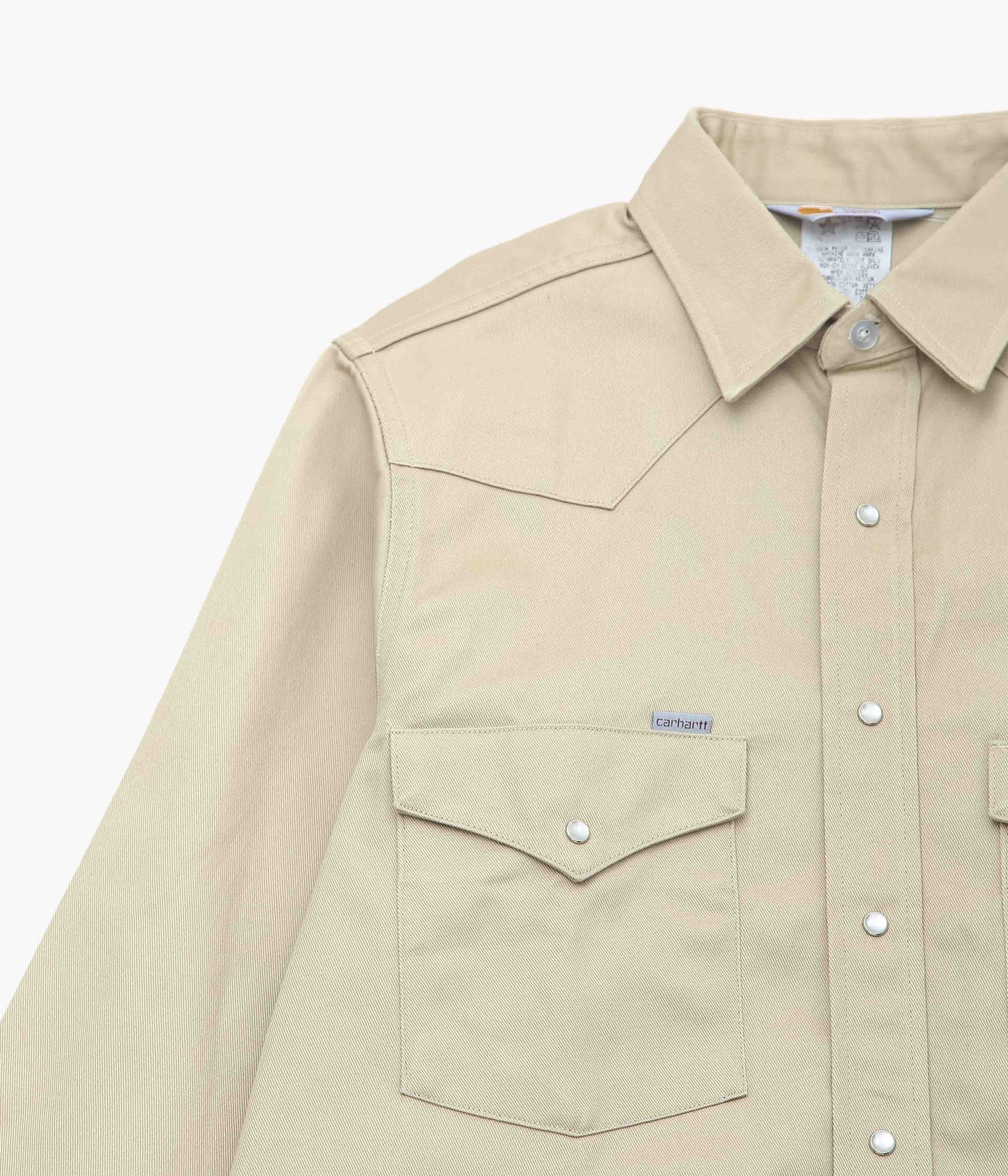 DEAD STOCK ''CARHARTT WESTERN SHIRT'' (BEIGE)