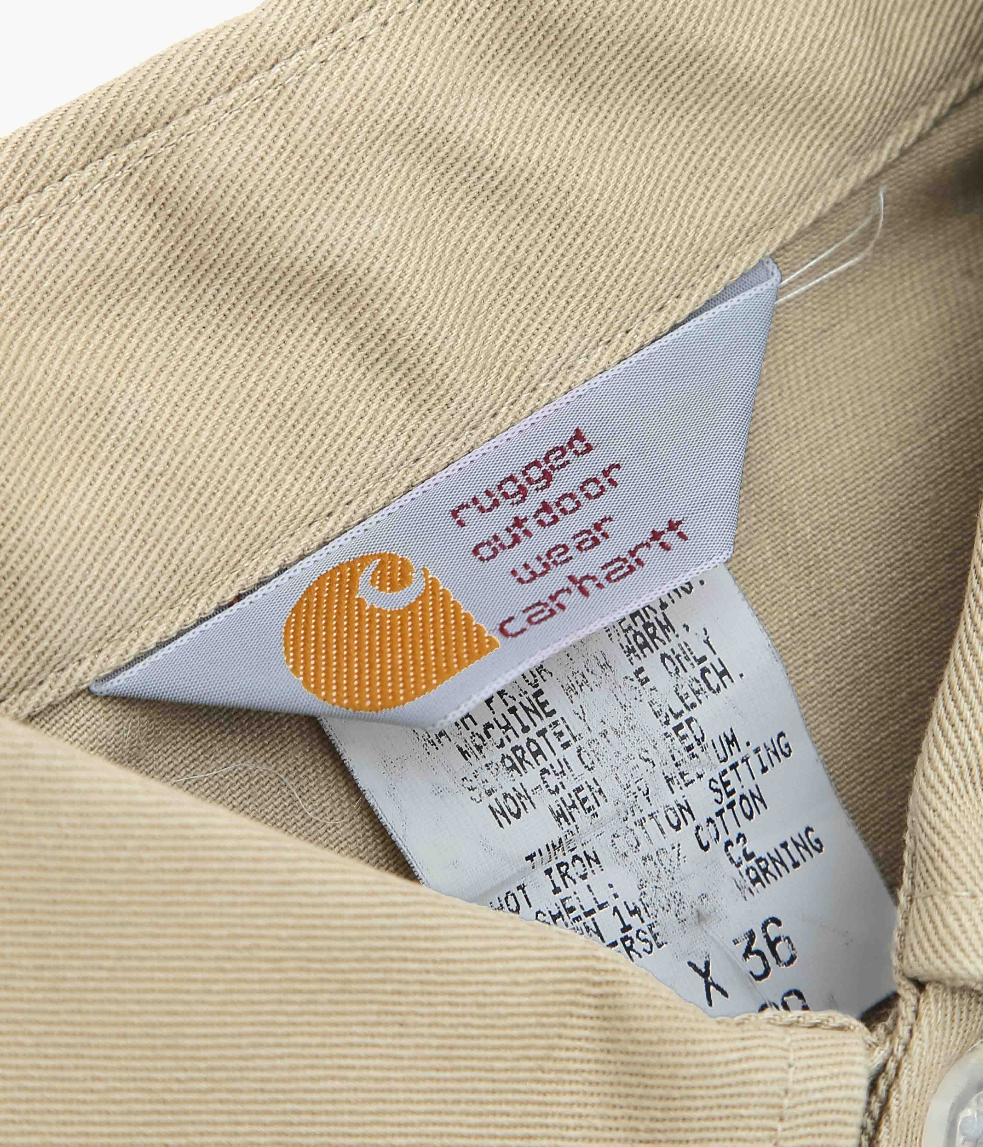 DEAD STOCK ''CARHARTT WESTERN SHIRT'' (BEIGE) – THE STORE BY MAIDENS