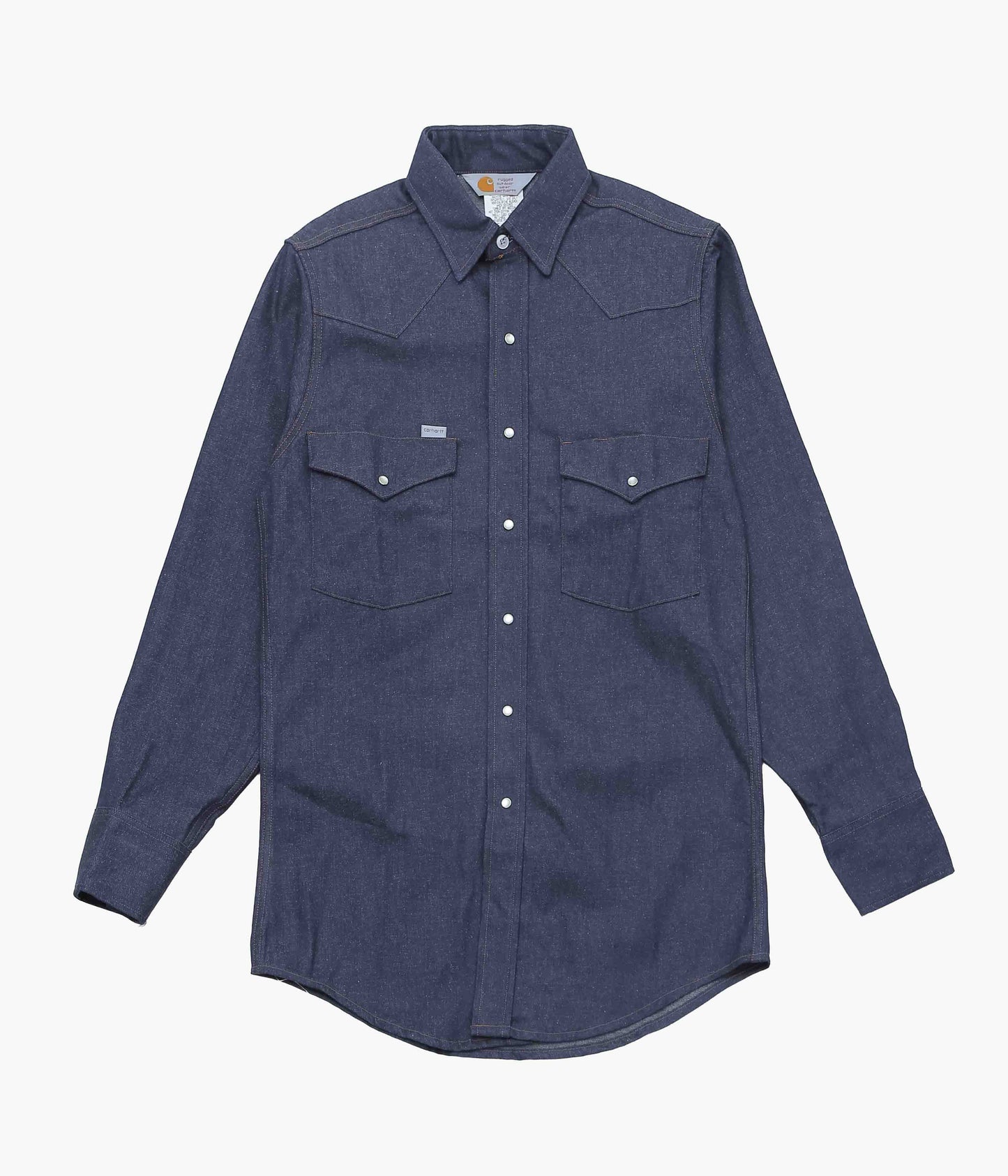 DEAD STOCK ''CARHARTT WESTERN SHIRT'' (INDIGO)