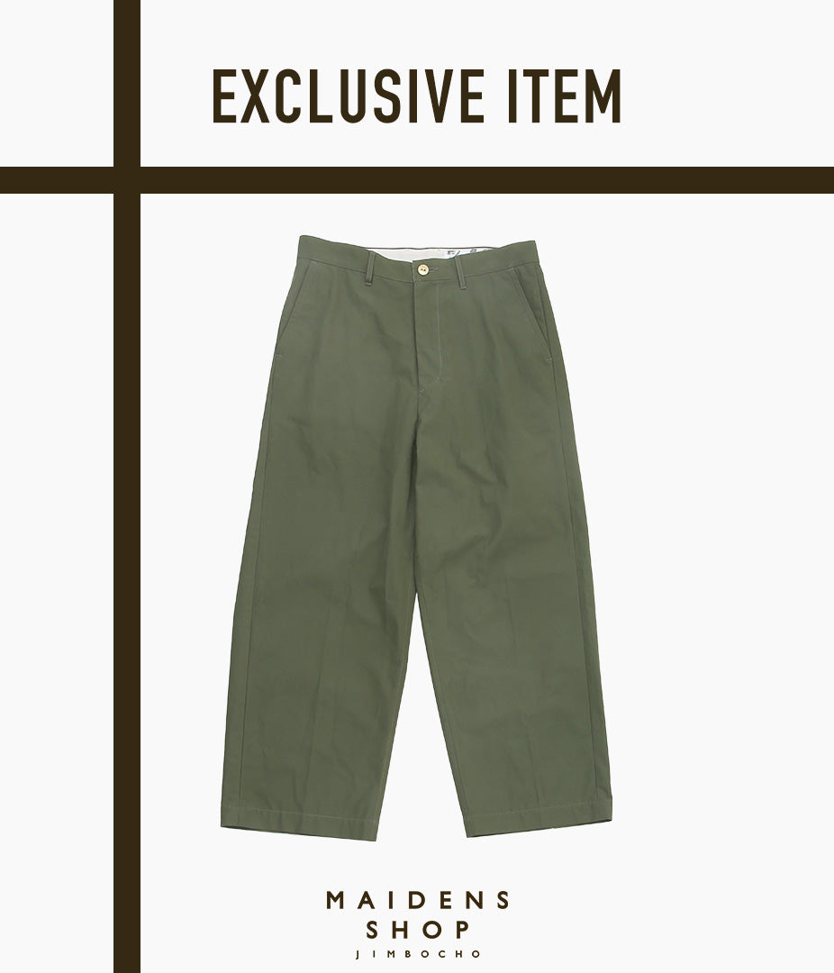 I AM DORK ''VENTILE CHINO PANTS'' (OLIVE)
