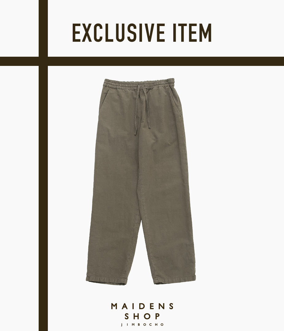 MAISON DOUILLET ''PANTALON DU CLOS'' (BROWN OLIVE)