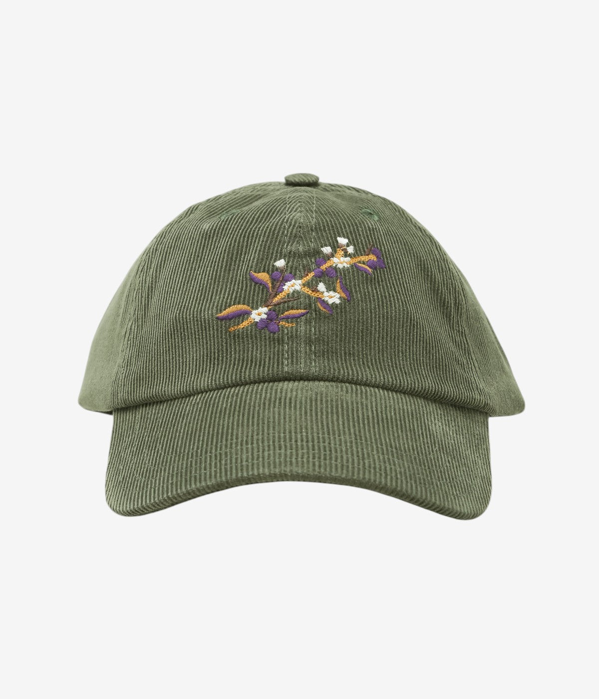 DRAKE'S ''BLACKTHRON NEEDLECORD BASEBALL CAP'' (OLIVE)