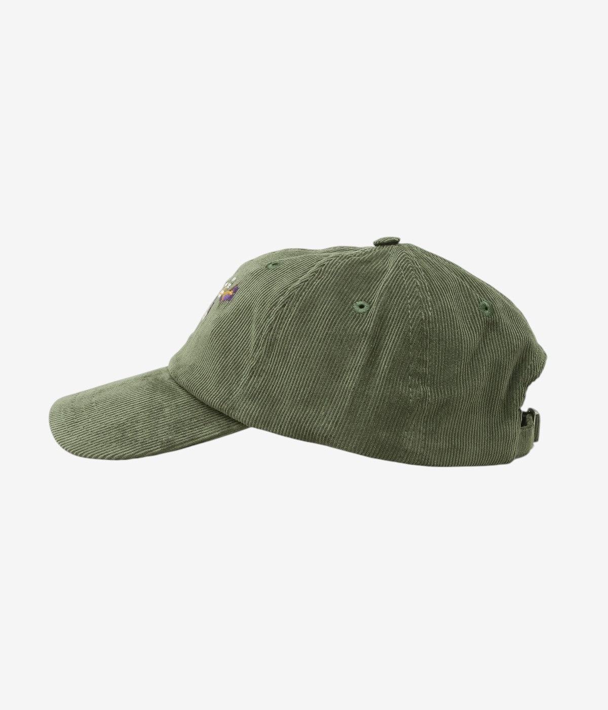 DRAKE'S ''BLACKTHRON NEEDLECORD BASEBALL CAP'' (OLIVE)