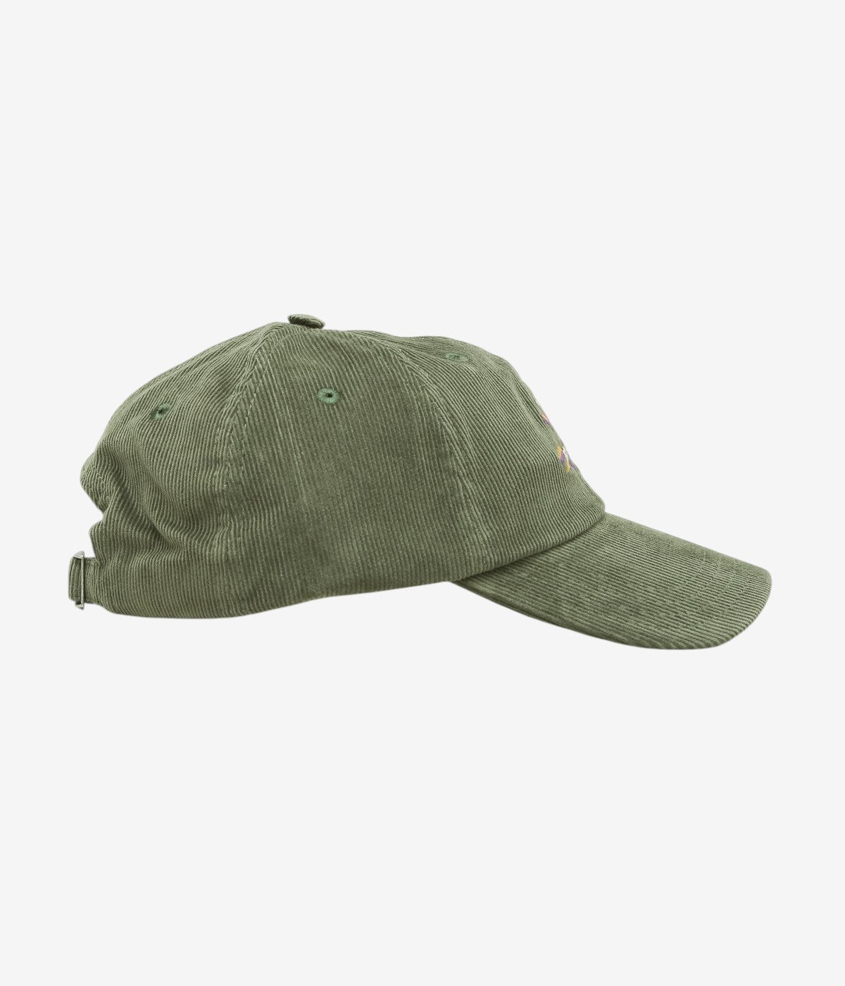 DRAKE'S ''BLACKTHRON NEEDLECORD BASEBALL CAP'' (OLIVE)