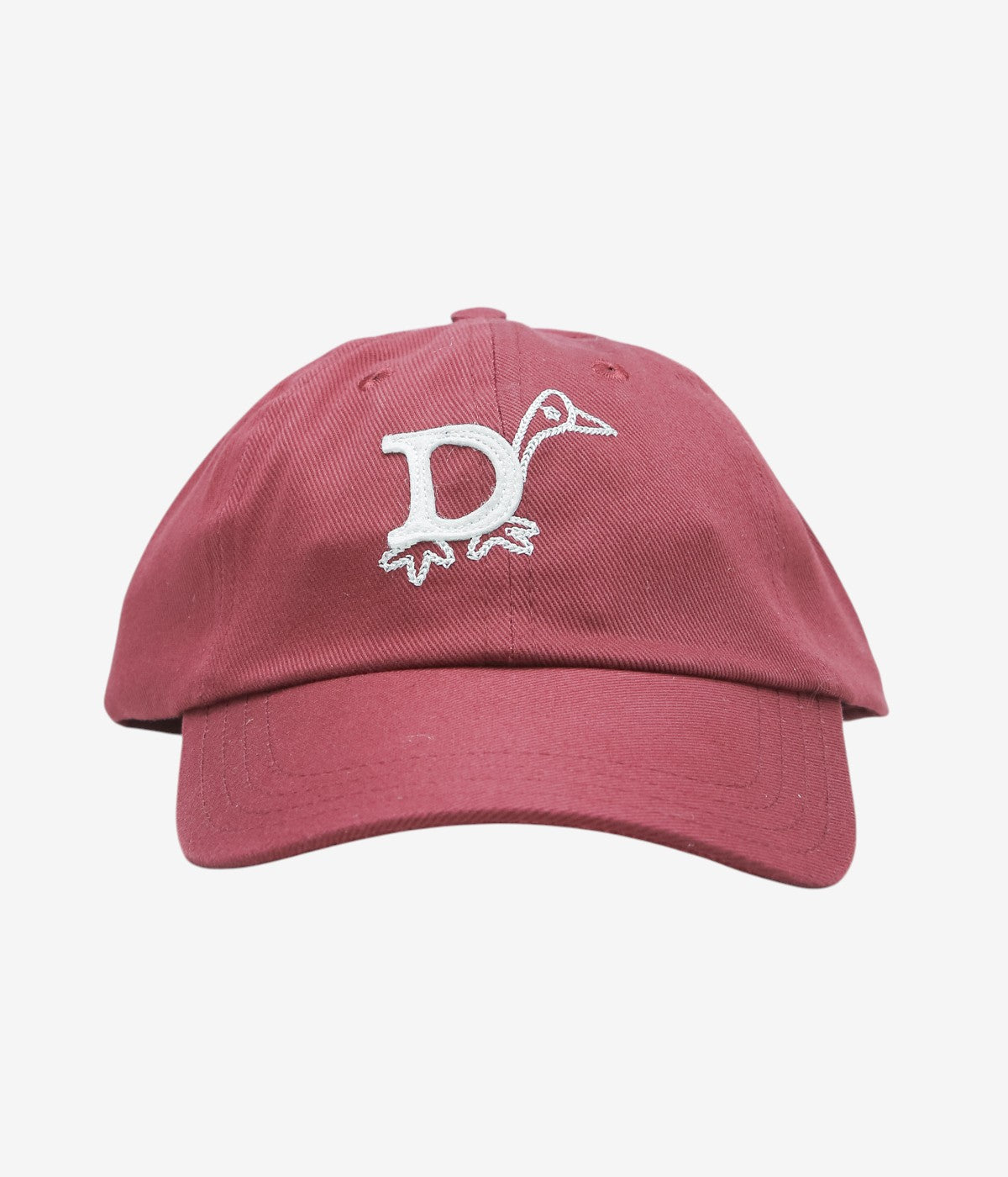 DRAKE'S ''D DUCK TWILL BASEBALL CAP'' (BURGUNDY)