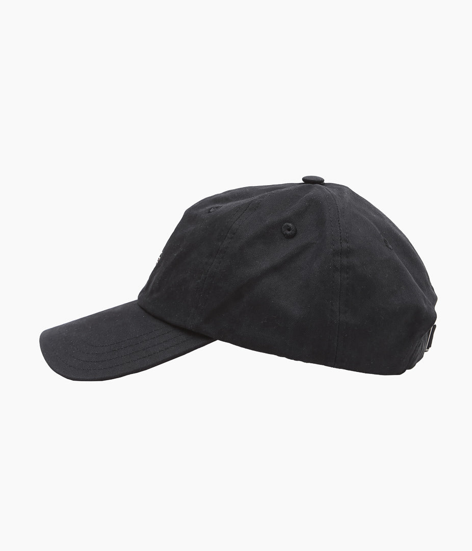 DRAKE'S ''FLOWER EMBROIDERED BASEBALL CAP'' (BLACK)