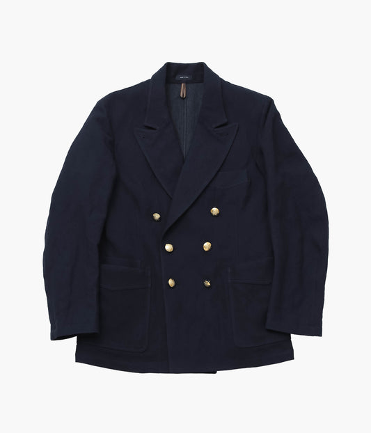DRAKE'S ''MKIII WOOL METAL GAMES BLAZER'' (NAVY)