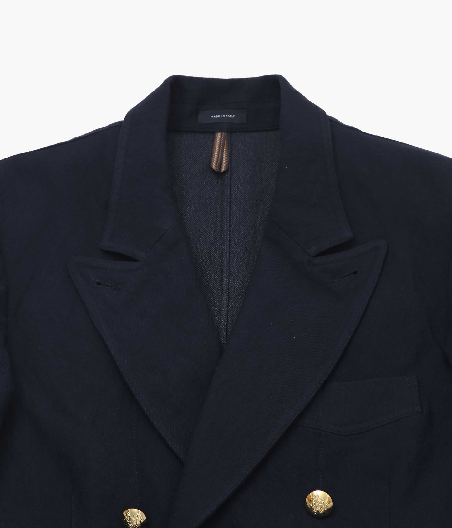 DRAKE'S ''MKIII WOOL METAL GAMES BLAZER'' (NAVY)