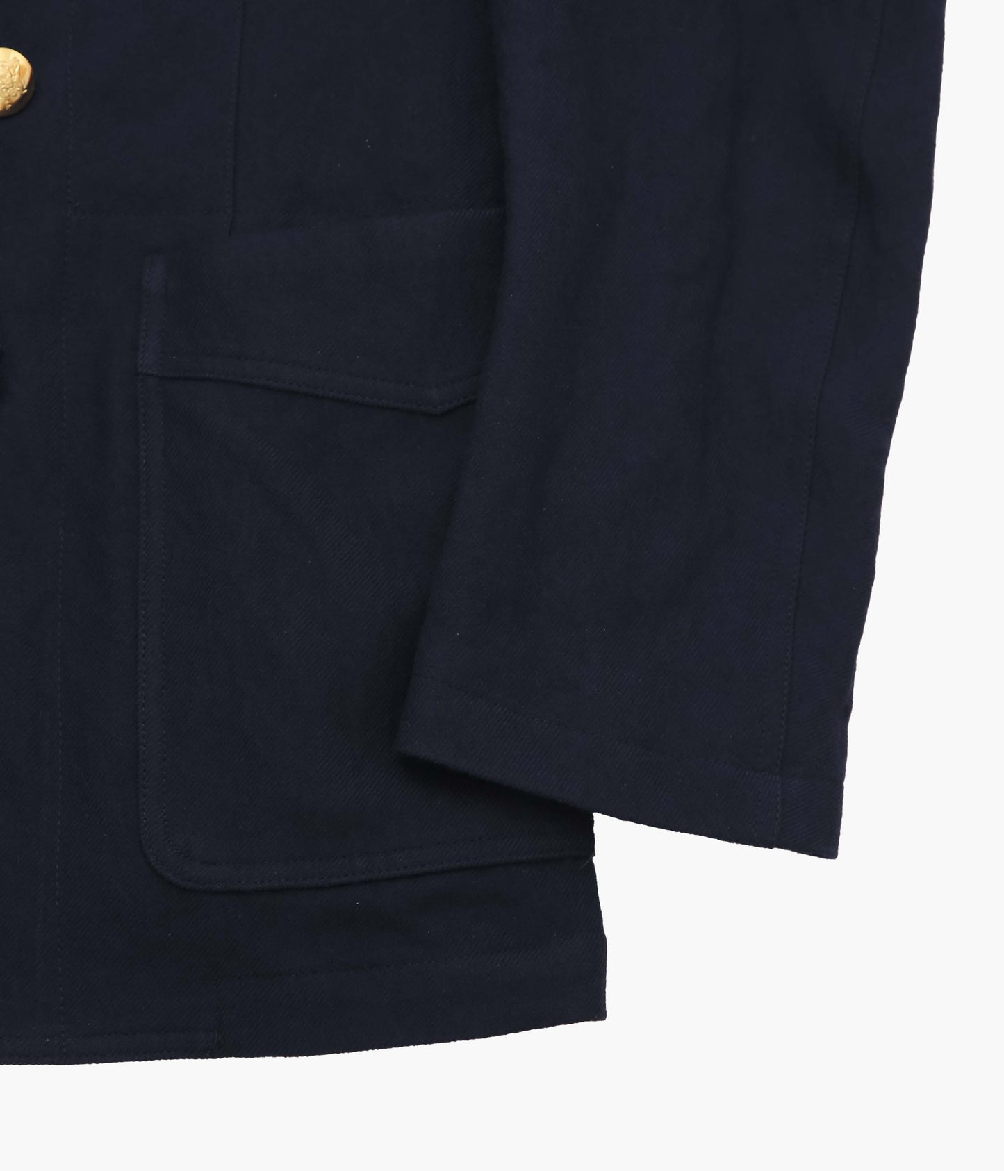 DRAKE'S ''MKIII WOOL METAL GAMES BLAZER'' (NAVY)