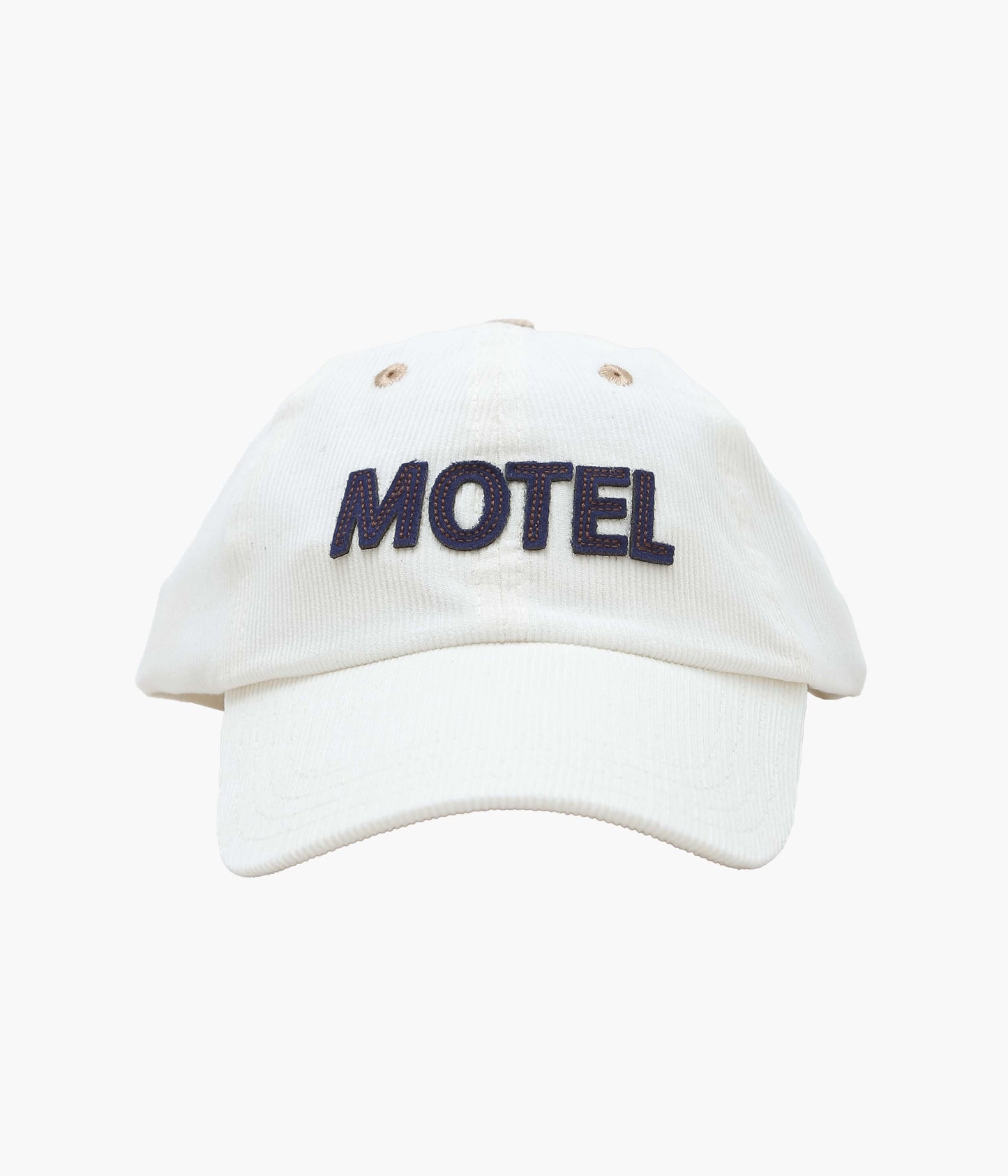 DRAKE'S ''MOTEL FELT APPLIQUE BASEBALL CAP'' (ECRU)
