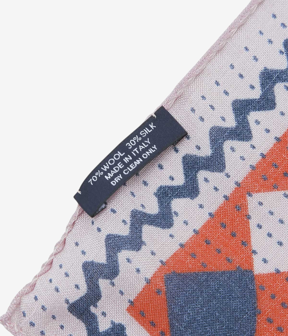 DRAKE'S ''PATCHWORK PRINT BANDANA'' (PINK)