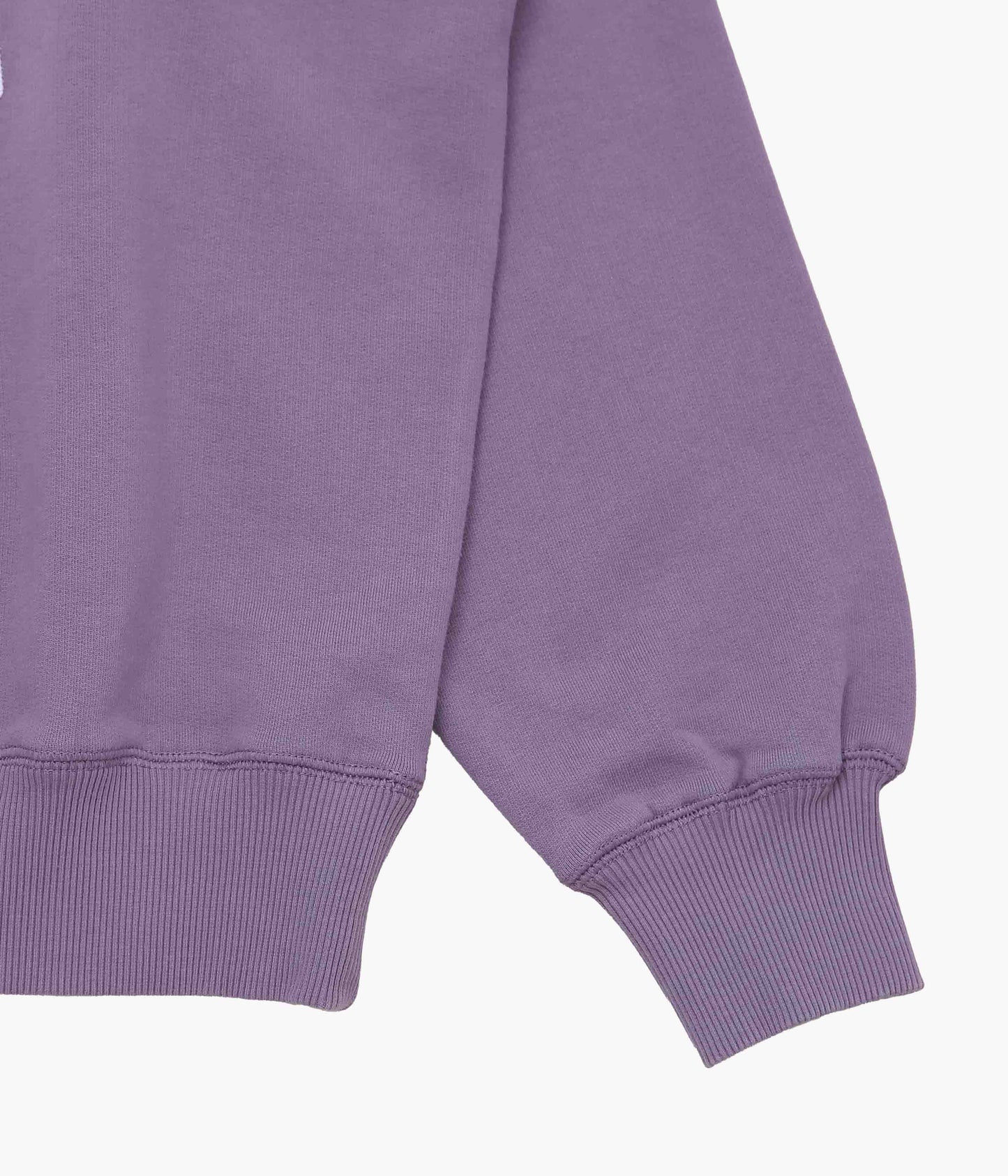 DRAKE'S ''RAGLAN SWEATSHIRT '1977' APPLIQUE'' (FADED PURPLE)