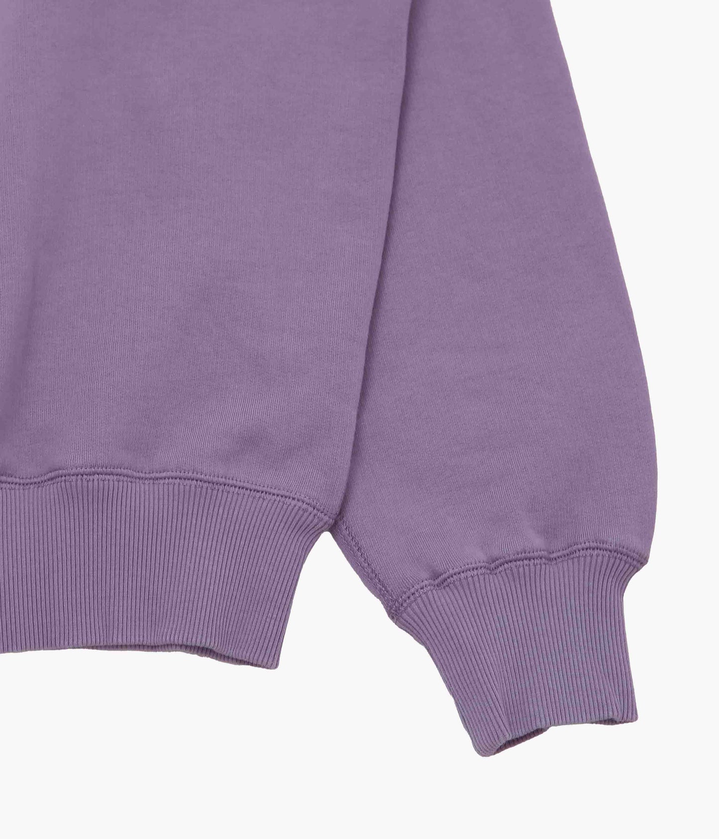 DRAKE'S ''RAGLAN SWEATSHIRT '1977' APPLIQUE'' (FADED PURPLE)
