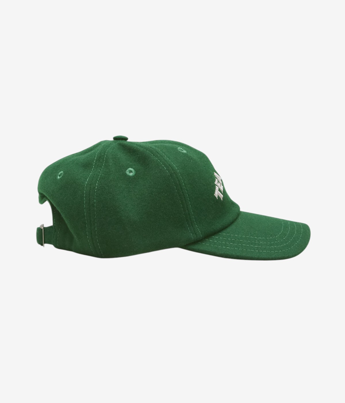 DRAKE'S ''TEA TIME WOOL BASEBALL CAP'' ( FOREST GREEN)