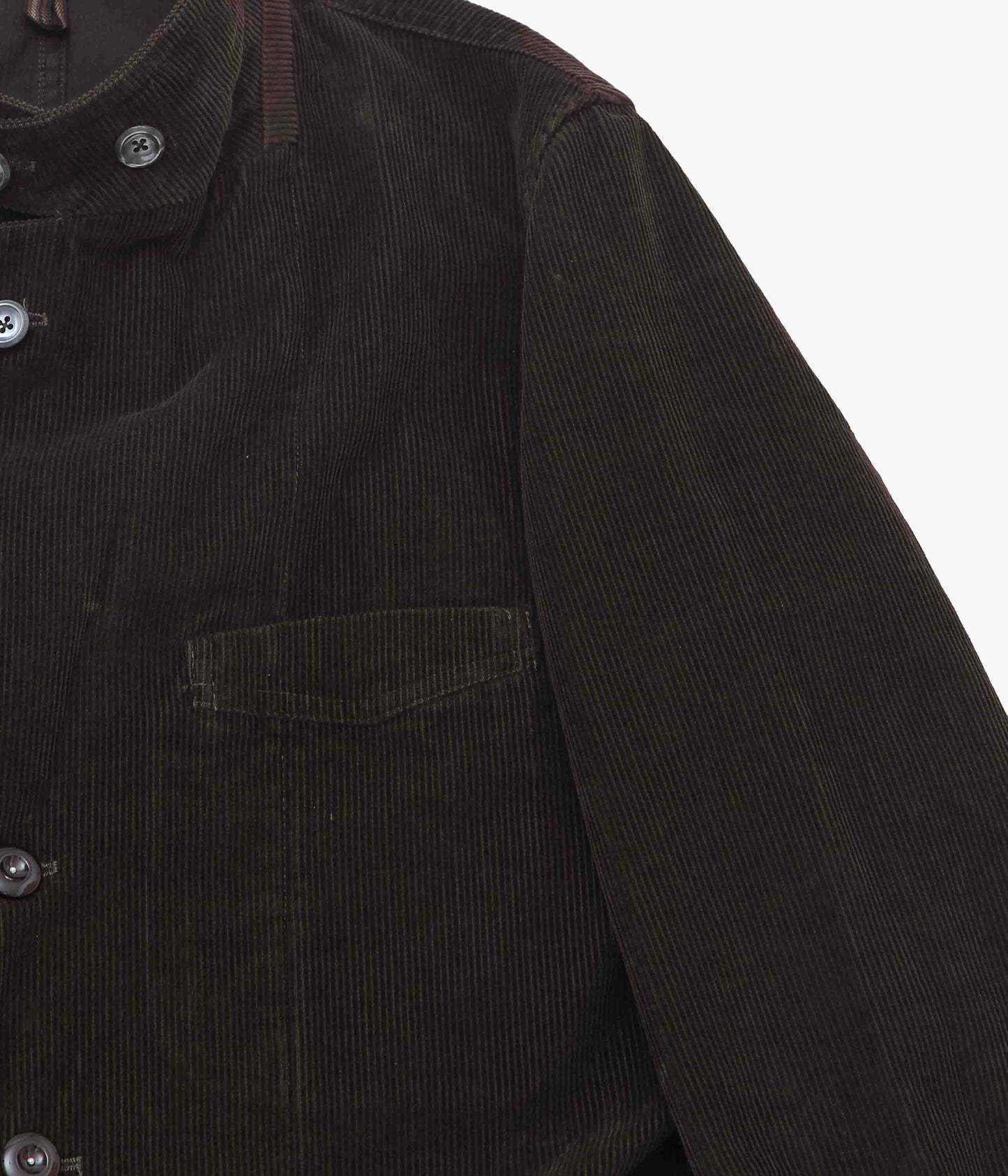 DRAKE'S ''VINTAGE CORD FIELD GAMES BLAZER'' (BROWN)